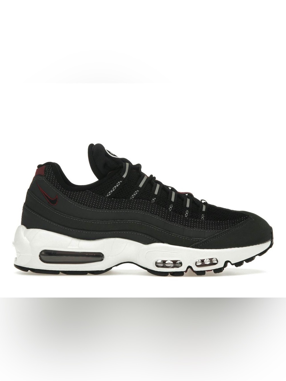 Nike Anthracite Team Red Air Max 95 Sneaker